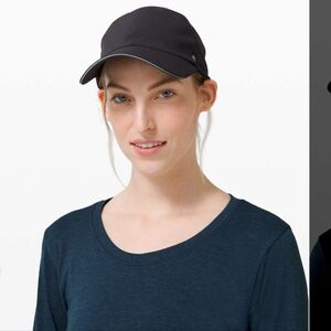Lululemon Athletica Fast And Free Hat Cap Black